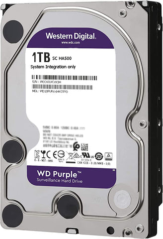Disco Duro para Videovigilancia  WD10PURX64KC Western Digital WD Purple